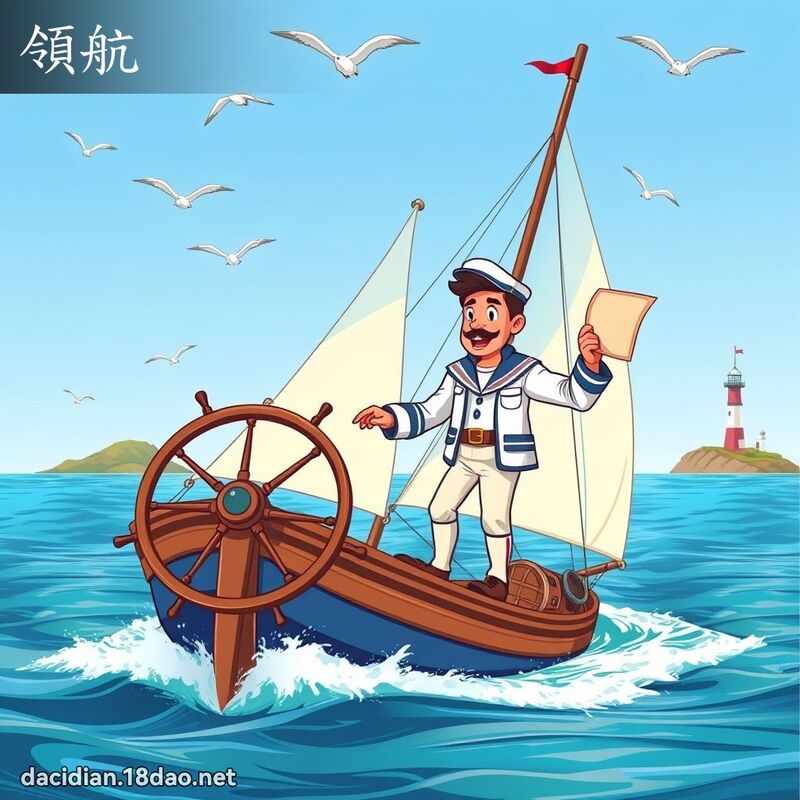 领航 - 国语大辞典配图
