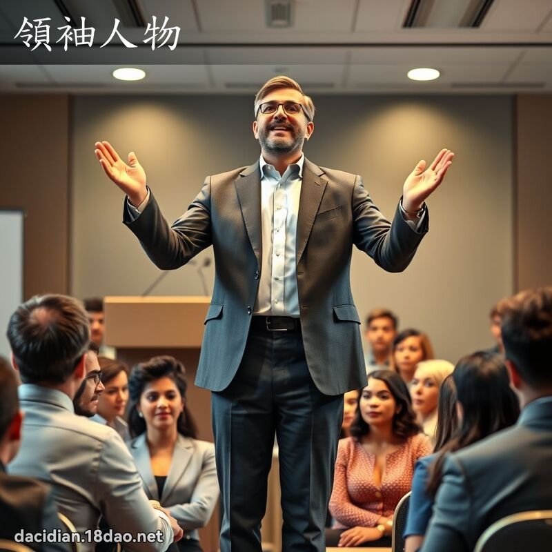 領袖人物 - 國語大辭典配圖