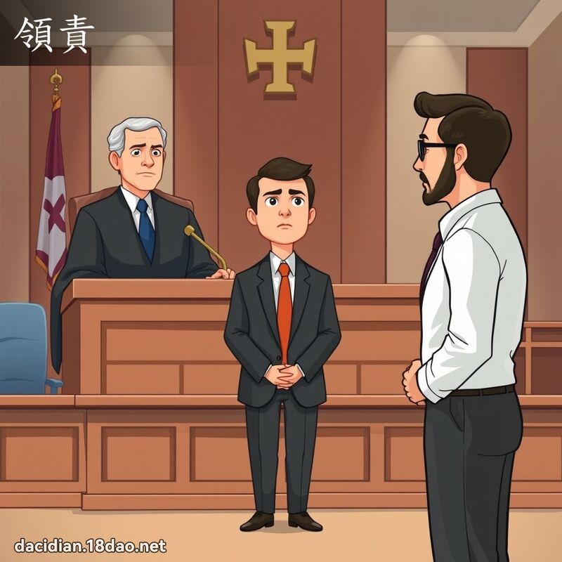 領責 - 國語大辭典配圖
