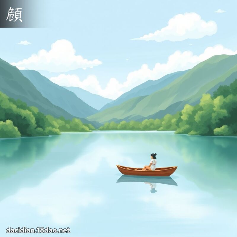 頠 - 国语大辞典配图