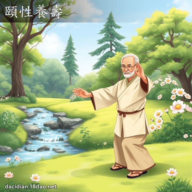 頤性養壽 - 國語大辭典配圖
