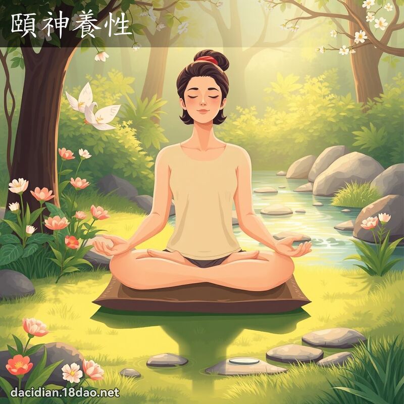 頤神養性 - 國語大辭典配圖