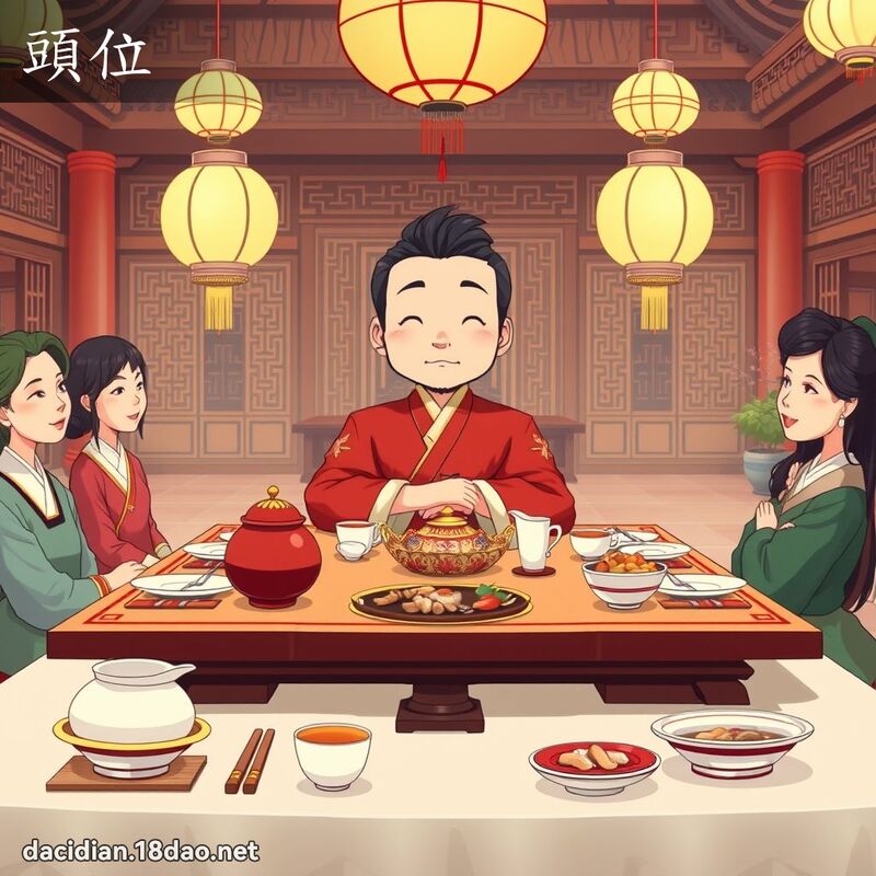 頭位 - 國語大辭典配圖