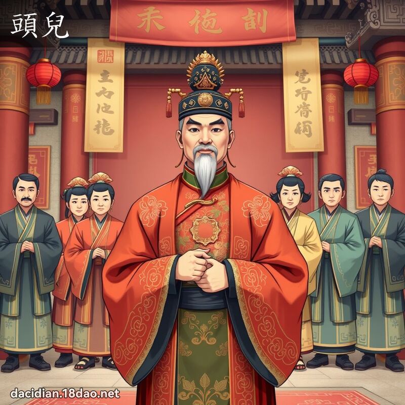 头儿 - 国语大辞典配图