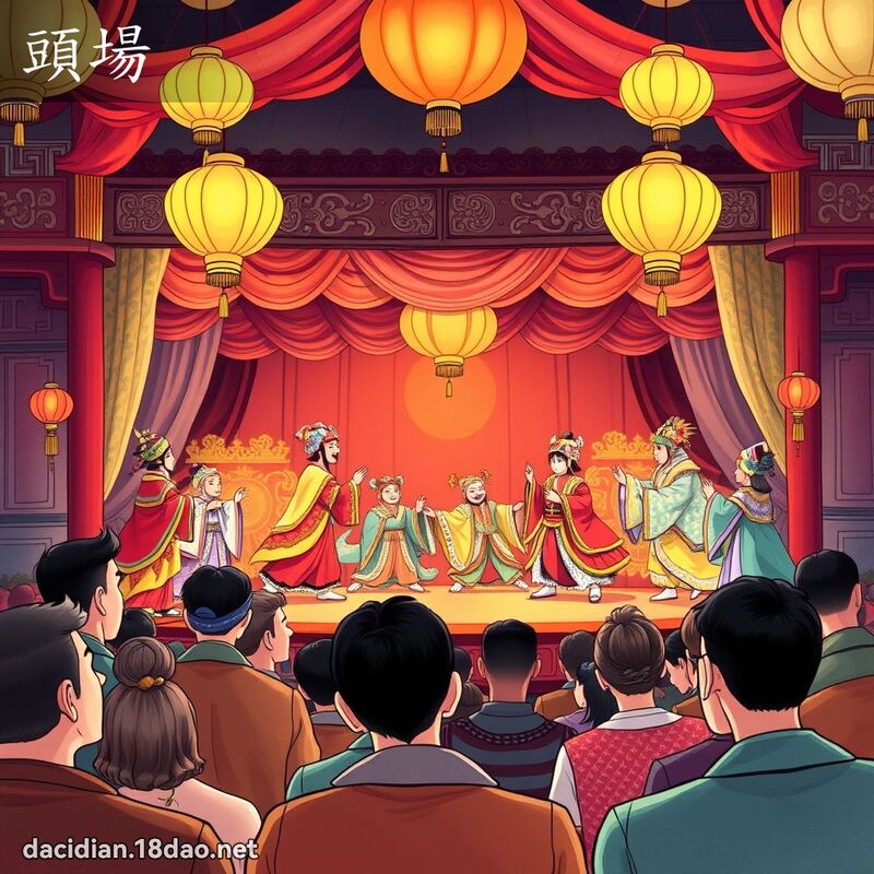 頭場 - 國語大辭典配圖