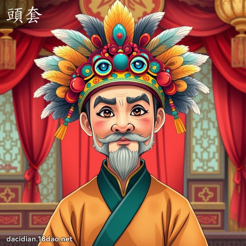頭套 - 國語大辭典配圖