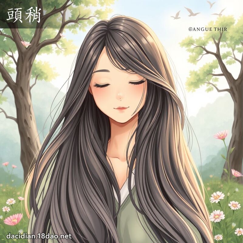 頭稍 - 國語大辭典配圖