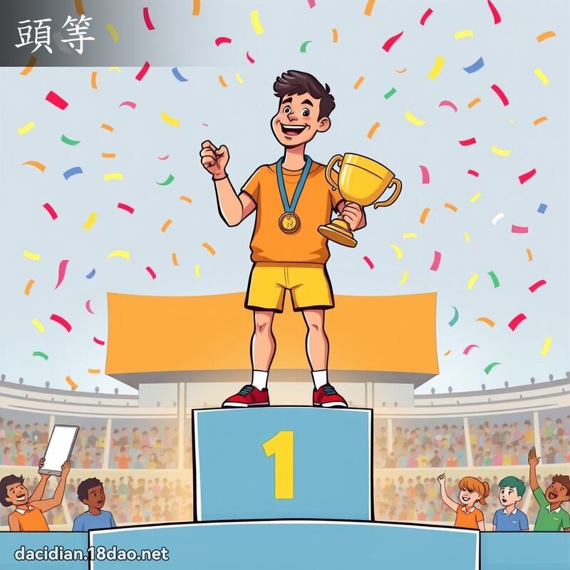 头等 - 国语大辞典配图