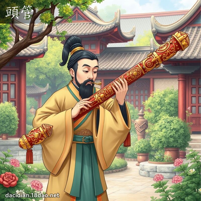 头管 - 国语大辞典配图