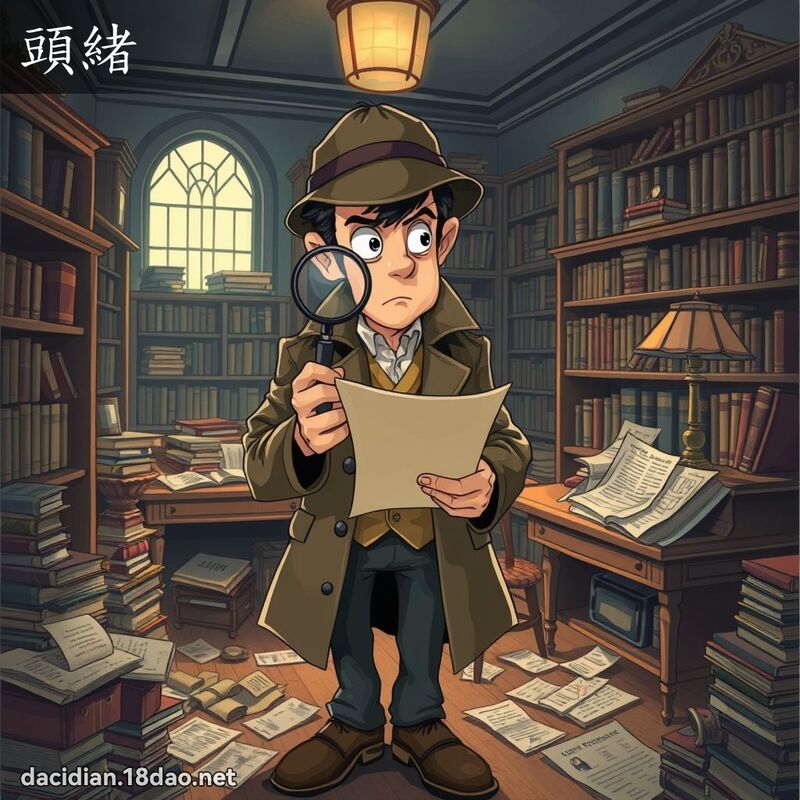 头绪 - 国语大辞典配图