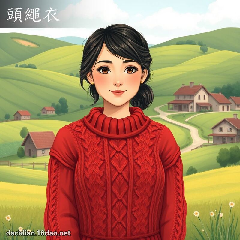 头绳衣 - 国语大辞典配图