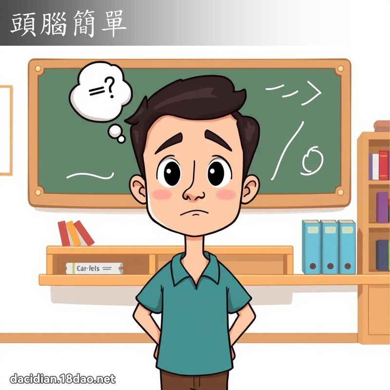 头脑简单 - 国语大辞典配图