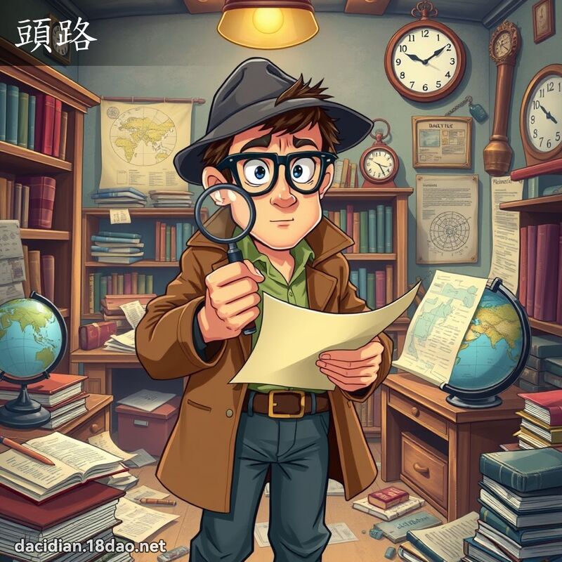 头路 - 国语大辞典配图