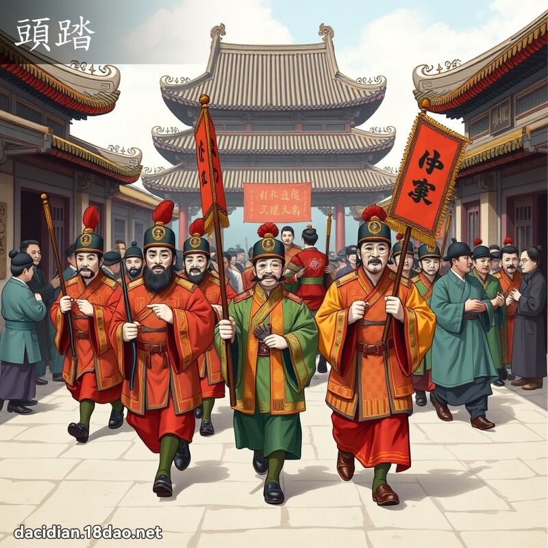 头踏 - 国语大辞典配图
