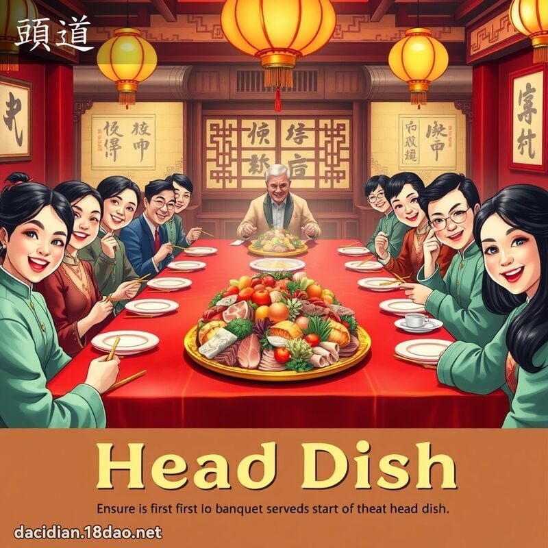 頭道 - 國語大辭典配圖