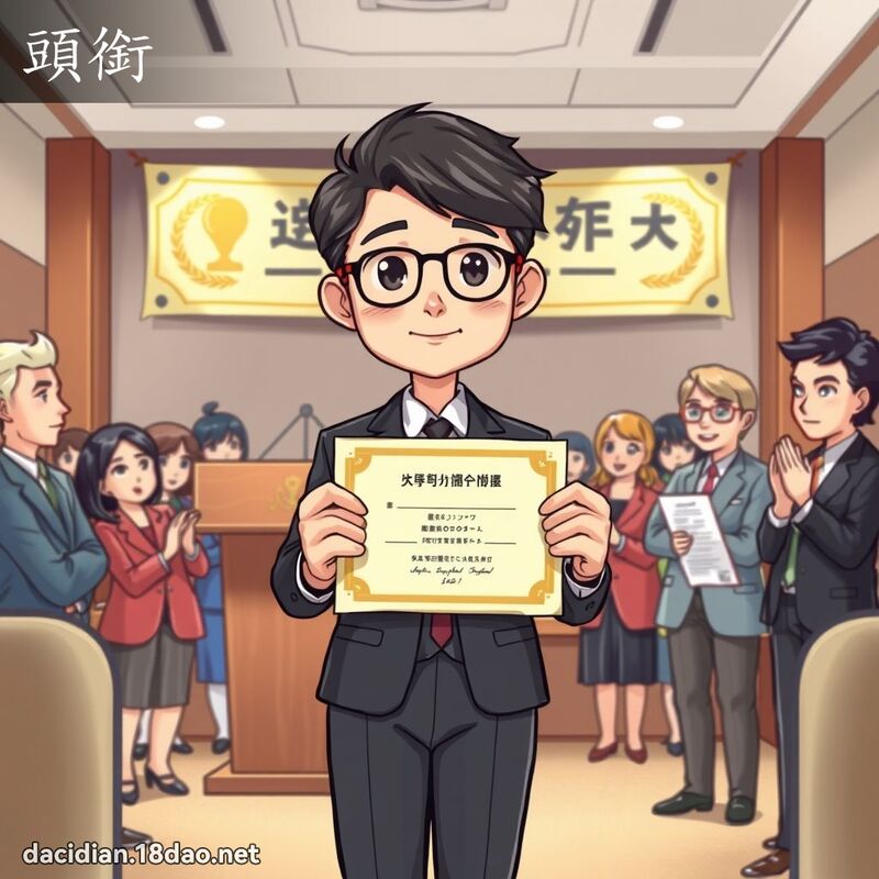 头衔 - 国语大辞典配图