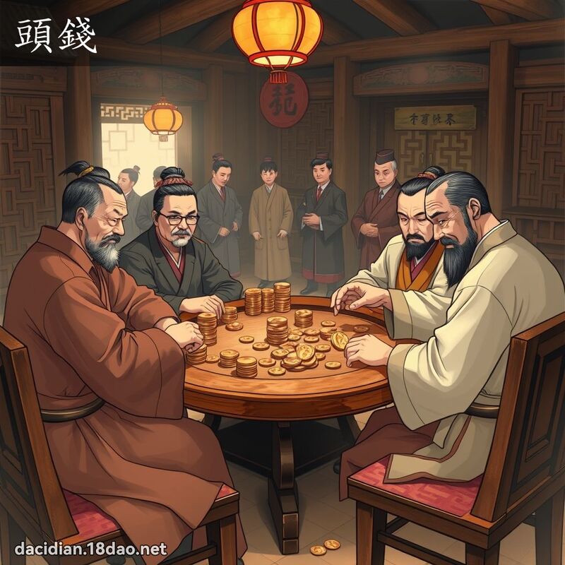 头钱 - 国语大辞典配图
