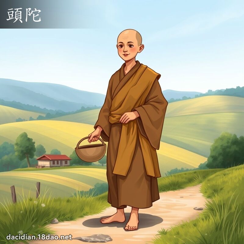 头陀 - 国语大辞典配图