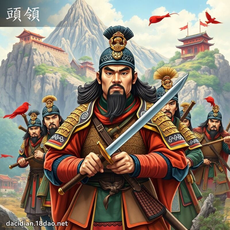头领 - 国语大辞典配图