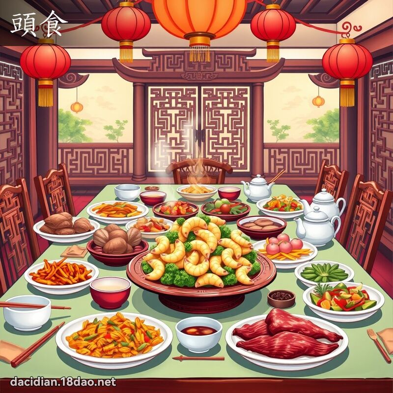頭食 - 國語大辭典配圖