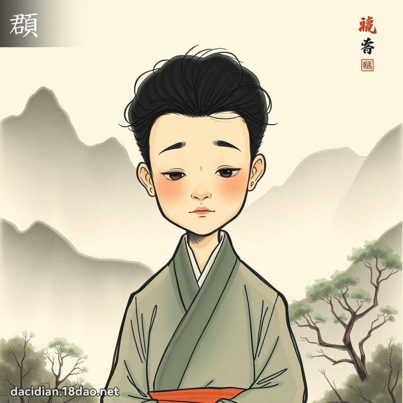 頵 - 國語大辭典配圖