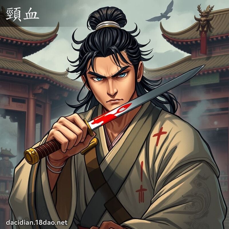 颈血 - 国语大辞典配图