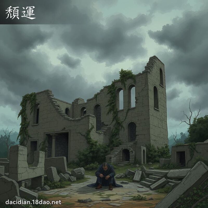 頹運 - 國語大辭典配圖