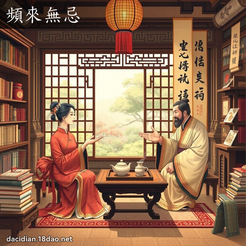 频来无忌 - 国语大辞典配图