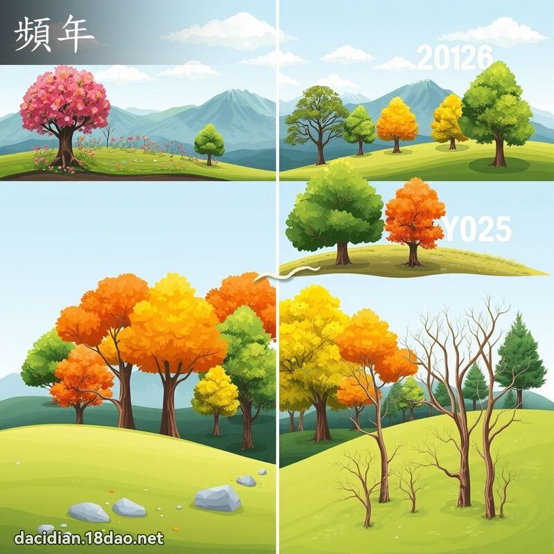 頻年 - 國語大辭典配圖
