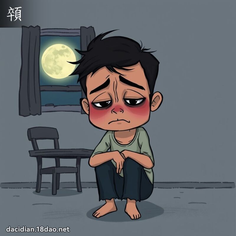 顇 - 國語大辭典配圖