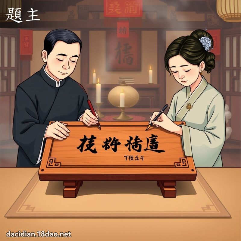 題主 - 國語大辭典配圖