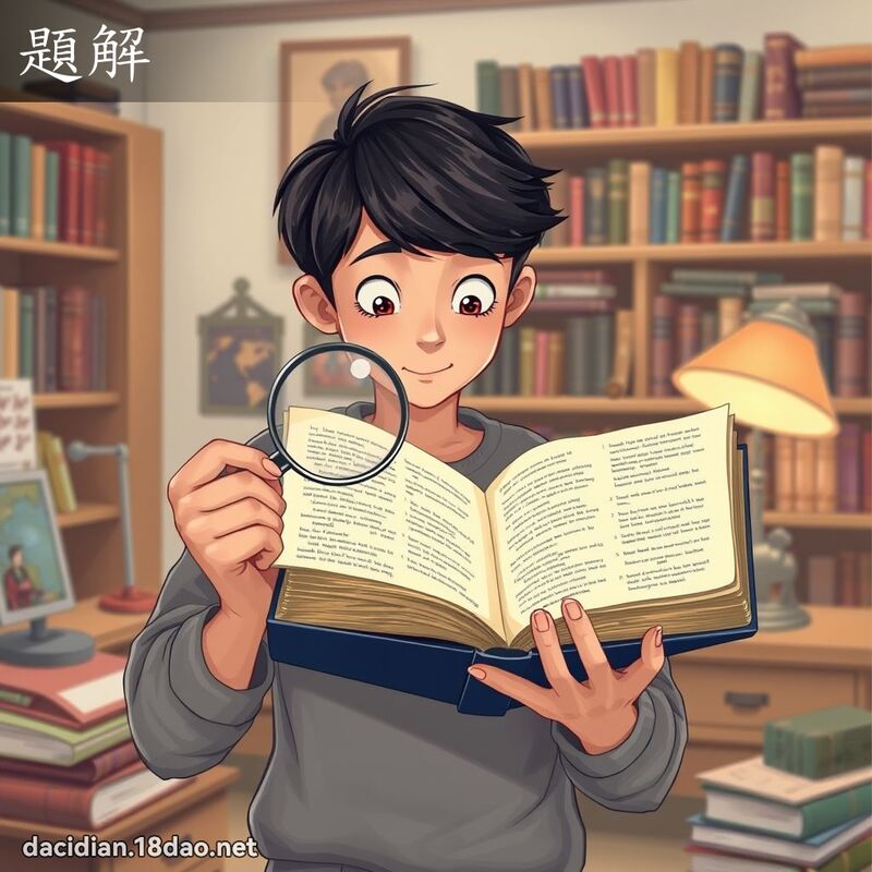 题解 - 国语大辞典配图