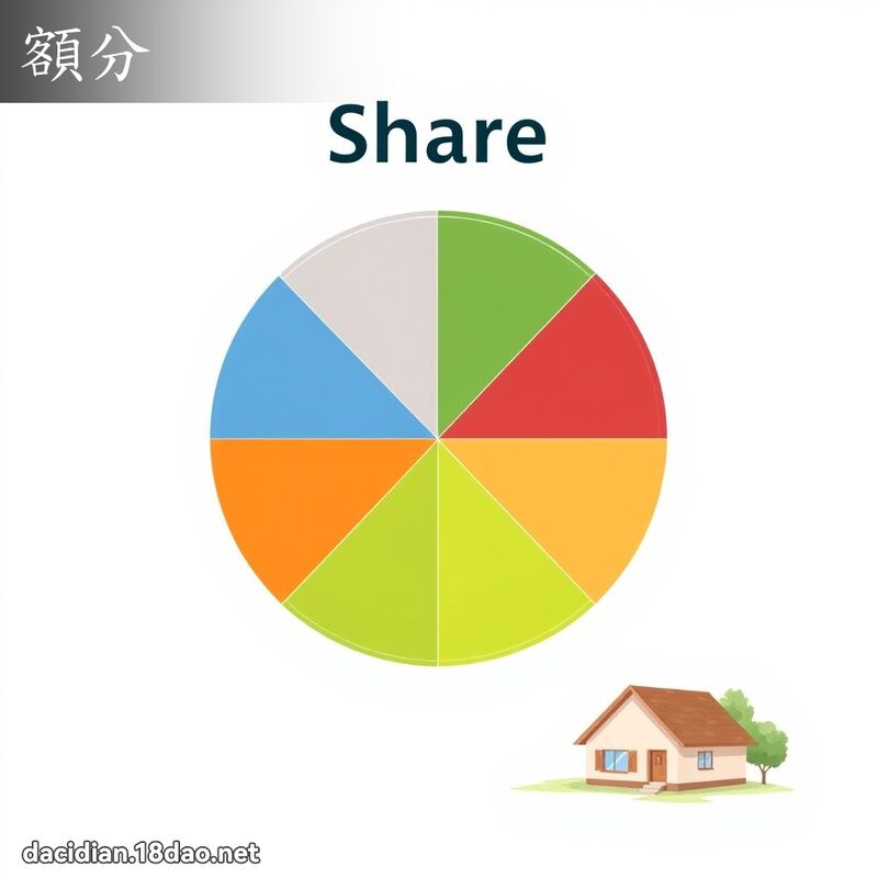 额分 - 国语大辞典配图