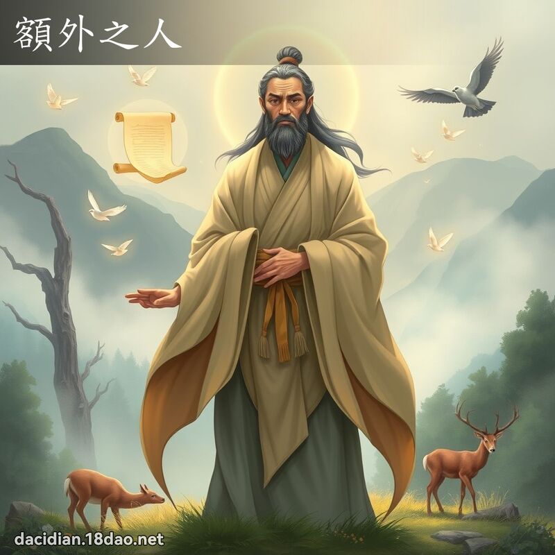 額外之人 - 國語大辭典配圖