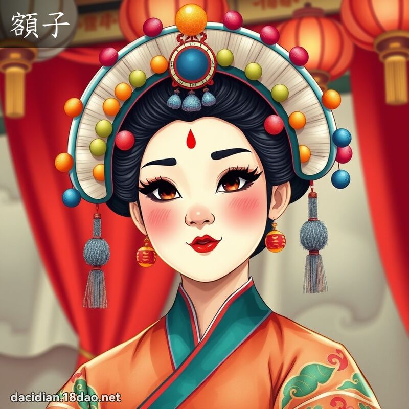 额子 - 国语大辞典配图