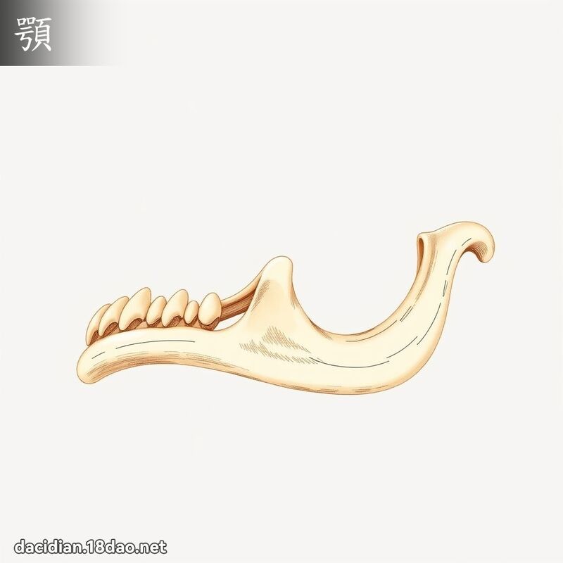 顎 - 國語大辭典配圖