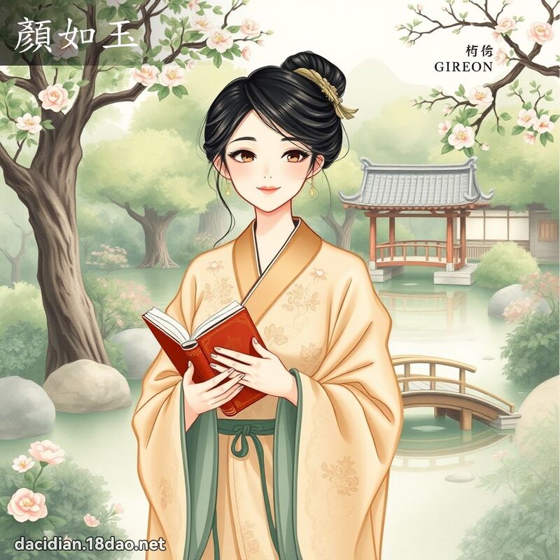 顏如玉 - 國語大辭典配圖