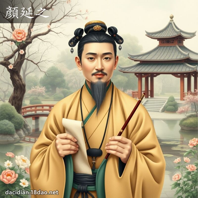 顏延之 - 国语大辞典配图