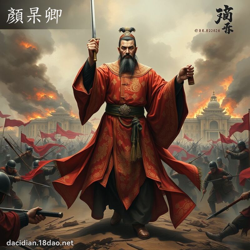 顏杲卿 - 国语大辞典配图