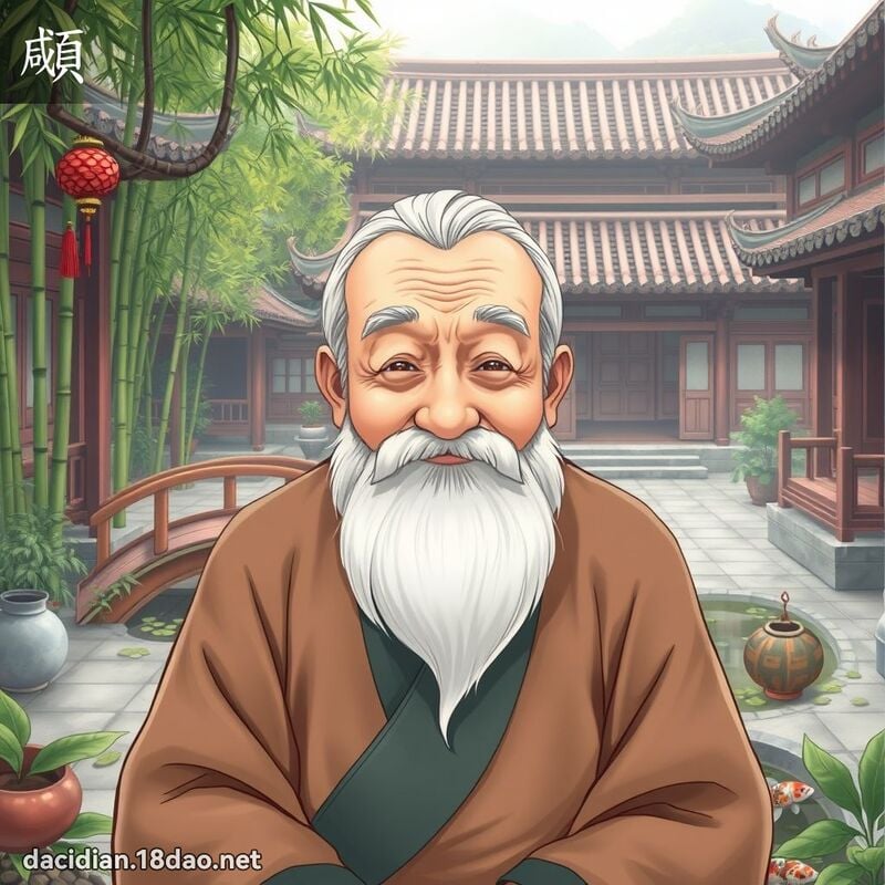 顑 - 国语大辞典配图