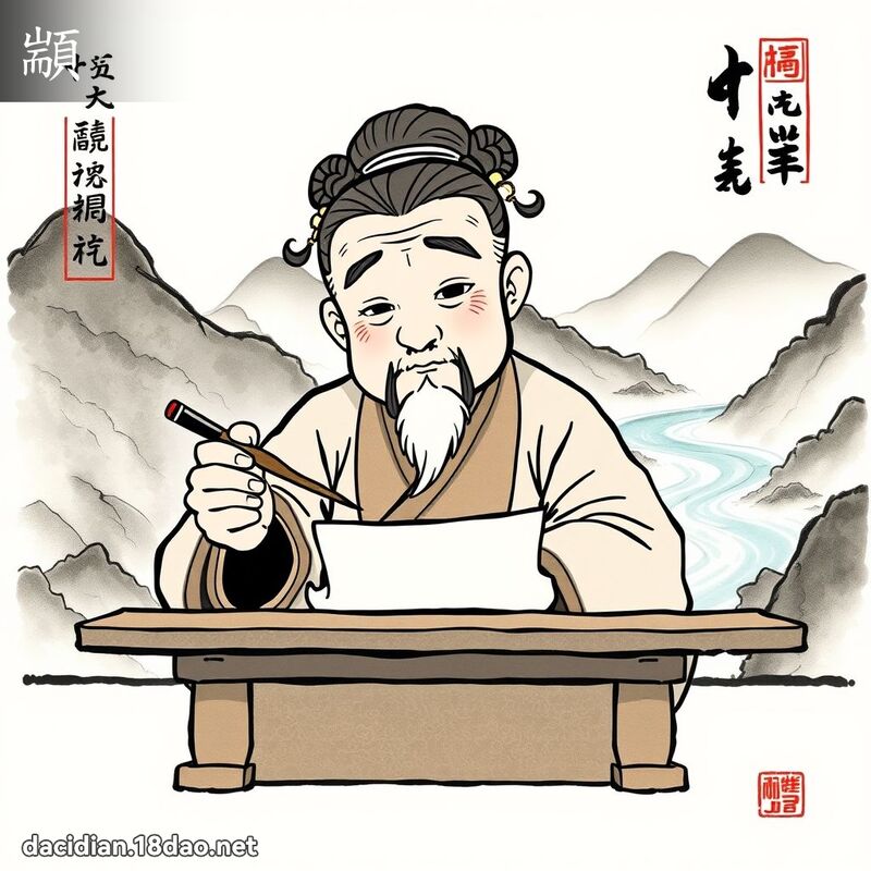 顓 - 國語大辭典配圖