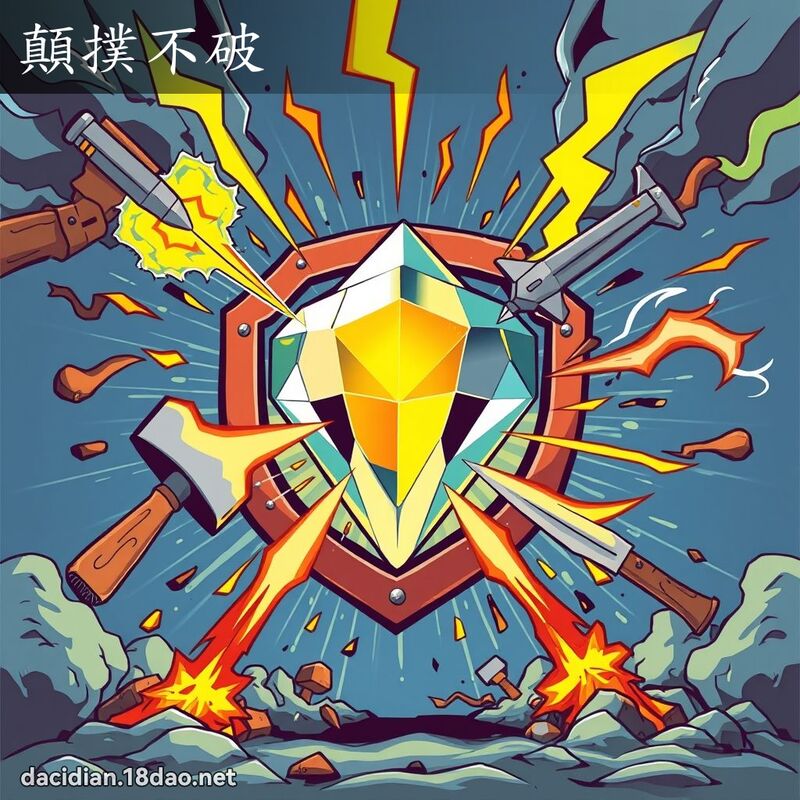 顛撲不破 - 國語大辭典配圖