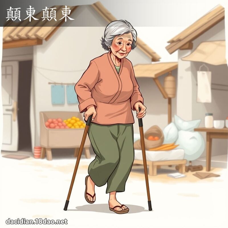 顛东顛东 - 国语大辞典配图