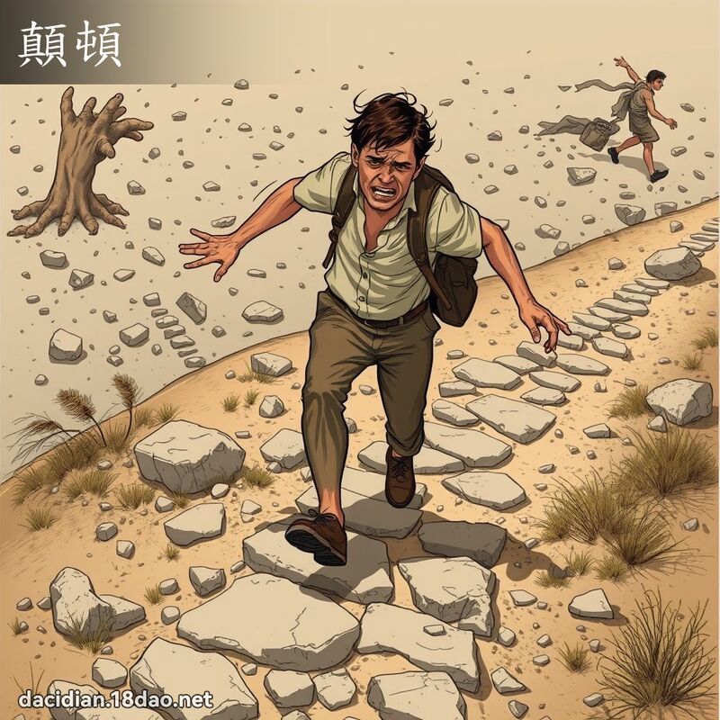 顛頓 - 國語大辭典配圖