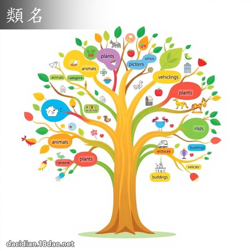 类名 - 国语大辞典配图