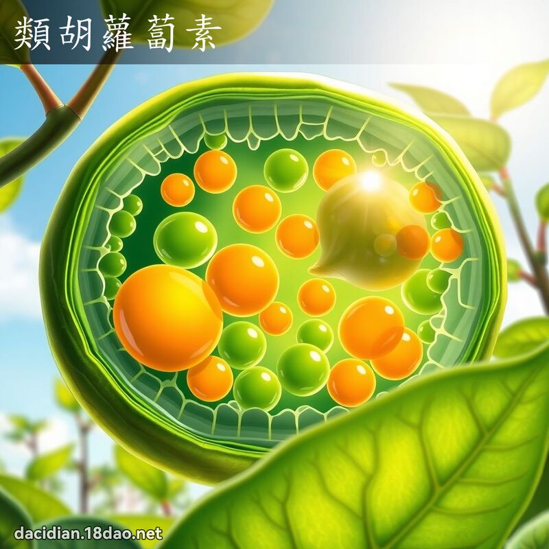 類胡蘿蔔素 - 國語大辭典配圖
