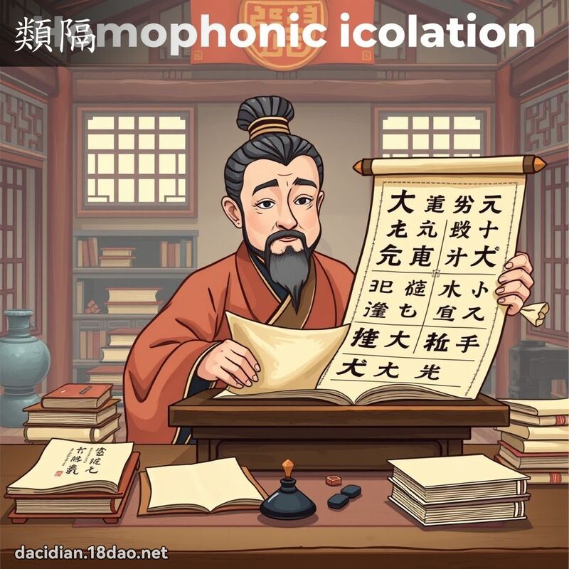 類隔 - 國語大辭典配圖