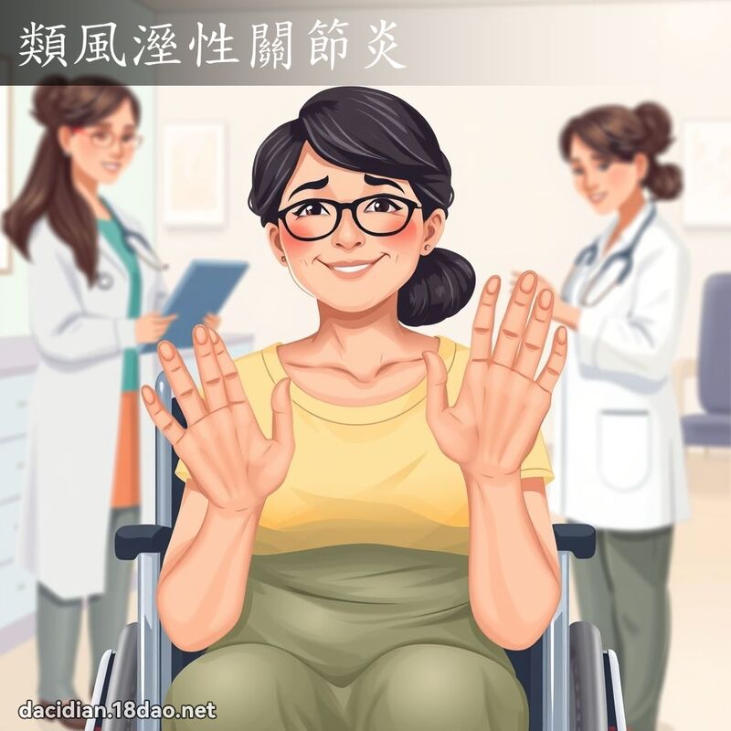 類風溼性關節炎 - 國語大辭典配圖