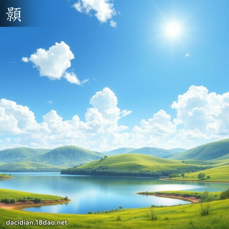 顥 - 国语大辞典配图