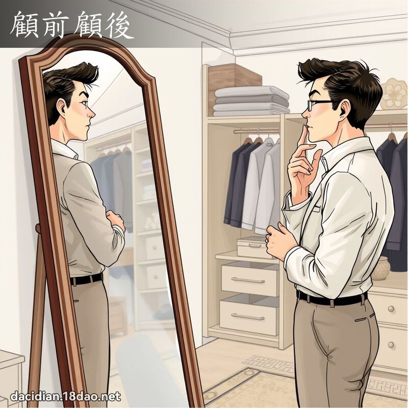 顧前顧後 - 國語大辭典配圖